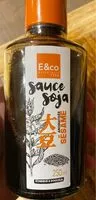 Mängden socker i Sauce soja sesame