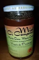 Mängden socker i Miel de Corse