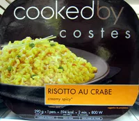 Crab risottos