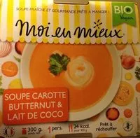 Mängden socker i Soupe Carotte Butternut & Lait De Coco