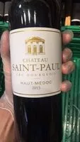 Mängden socker i Chateau Saint-Paul Haut-Médoc