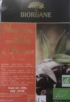 Mängden socker i Olives noires aux herbes de Provence