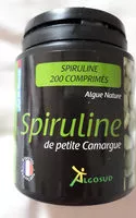 Mängden socker i Spiruline Française - 200 Comprimés - Algosud
