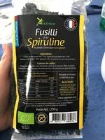 Mängden socker i Fusilli à la spiruline