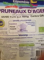 Mängden socker i Pruneaux D'agen Gros