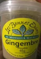 Mängden socker i Gingembre