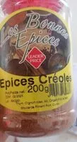 Mängden socker i Les Bonnes Epices Épices Créoles