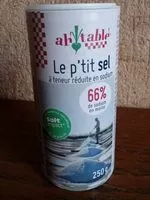 Mängden socker i Le p'tit sel