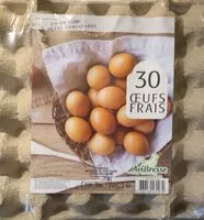 Mängden socker i 30 oeufs frais