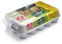 Mängden socker i 12+3 œufs offerts AviBresse Label Rouge