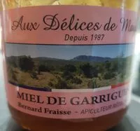 Mängden socker i Miel de garrigues