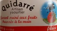 Mängden socker i Yaourt sucré aux fruits brassés à la main