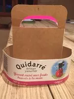 Mängden socker i Yaourt sucré aux fruits brassés a la main