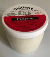 Mängden socker i Yaourt Framboise