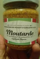 Mängden socker i Moutarde au piment d'Espelette