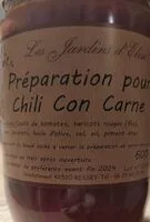 Mängden socker i Préparation pour Chili con carne