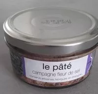 Mängden socker i Pâté de campagne à la fleur de sel