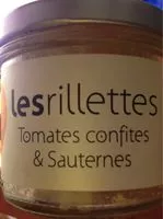 Mängden socker i Rillettes tomates confites & Sauternes