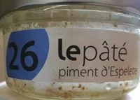 Mängden socker i 26 - Le pâté au piment d''Espelette