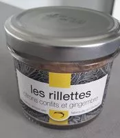 Mängden socker i Rillettes citrons confits et gingembre
