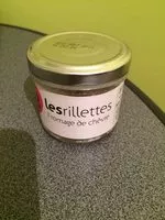 Mängden socker i Les rillettes