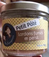 Mängden socker i Petit paté lardon fumés & persil