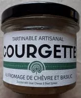 Mängden socker i Courgette Fromage de chèvre et basilic