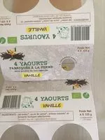 Mängden socker i Yaourts Vanille Ferme des Jarouilles