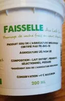 Mängden socker i Faisselle fromage blanc