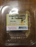 Mängden socker i Gingembre confit de Thaïlande