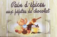 Mängden socker i Pain d'épice au miel et pépites de chocolat