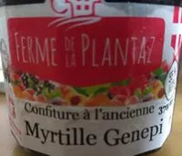 Mängden socker i Confiture de Myrtilles au génépi