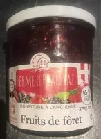 Mängden socker i Fruits de Forêt