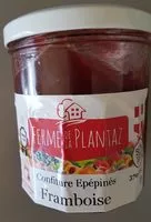 Mängden socker i Confiture de Framboise épépinée