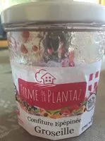 Mängden socker i Confiture de groseilles epépinées