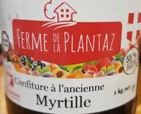 Mängden socker i Confiture à l'ancienne myrtille