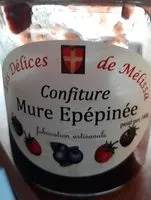 Mängden socker i Confiture de Mûre Épépinée