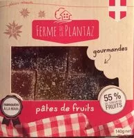 Mängden socker i Pates de fruits