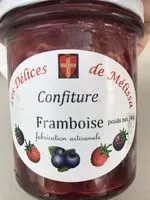 Mängden socker i Confiture framboise