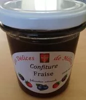 Mängden socker i Confiture fraise