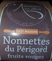 Mängden socker i Nonettes du Périgord fruits rouges