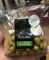 Mängden socker i Olives Vertes Picholine
