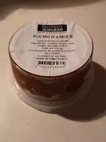 Mängden socker i Poumo d'amour