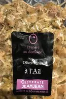 Mängden socker i Olives vertes à l'ail