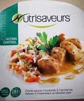 Mängden socker i Dinde Sauce Moutarde à L'ancienne