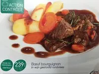Mängden socker i Bœuf Bourguignon