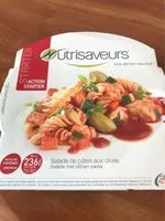 Mängden socker i Nutrisaveurs Salade De Pâtes Aux Olives