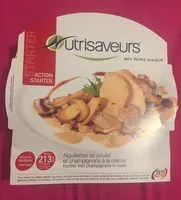 Mängden socker i Poulet Aux Champignons à La Crème