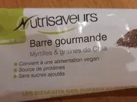 Mängden socker i Barre gourmande myrtilles chia