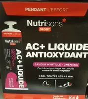 Mängden socker i ac+liquide antioxydant